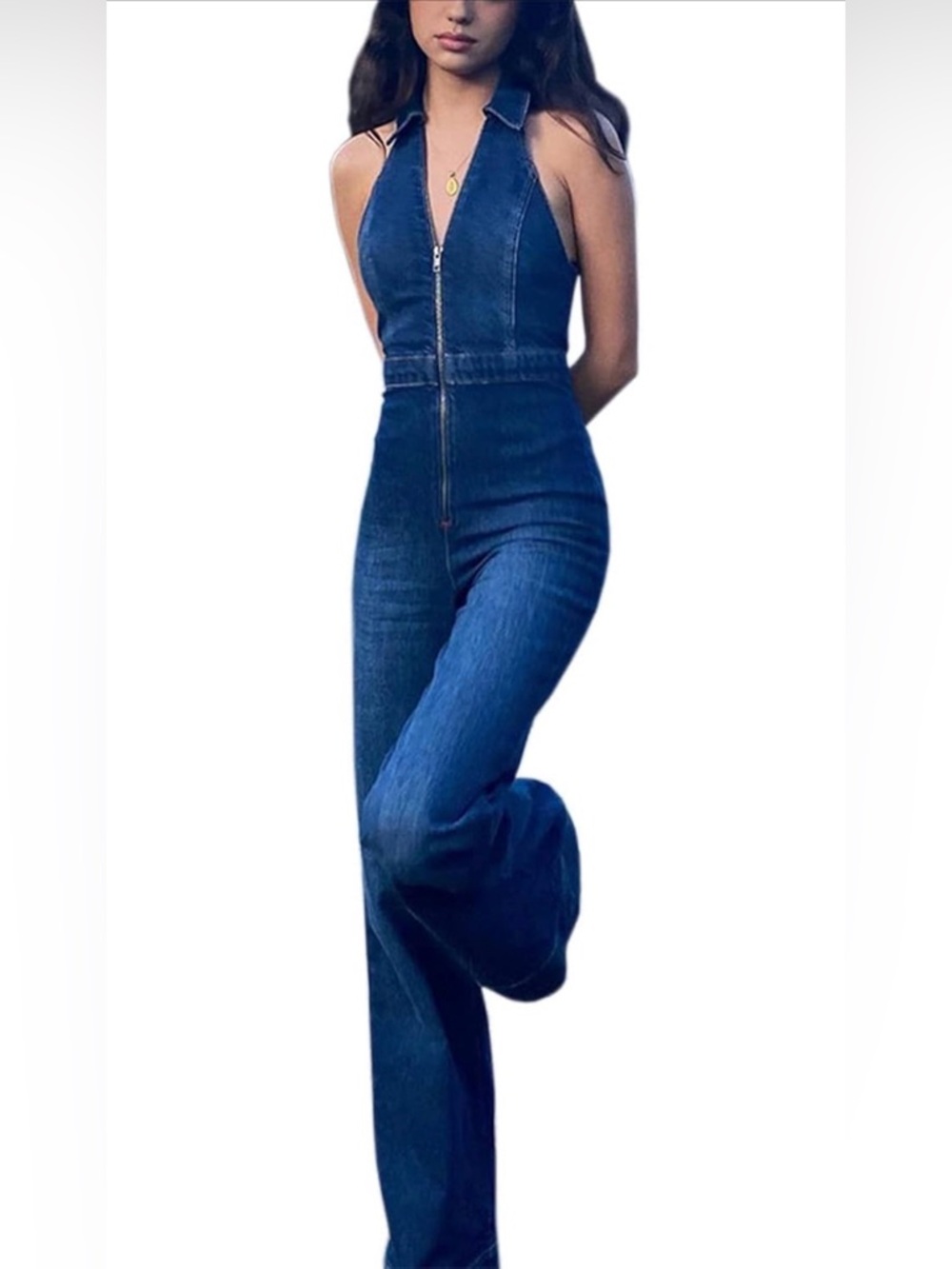 Jean Jumpsuit size Small